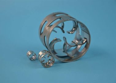 Rastgele Ambalaj Metal Pall Rings Kalınlık Aralığı 0,3 mm'den 0,8 mm'ye