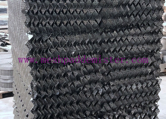 0.15mm Metal Levha 125Y Yapılandırılmış  Kuyruk Gazı Arıtma Paketleme